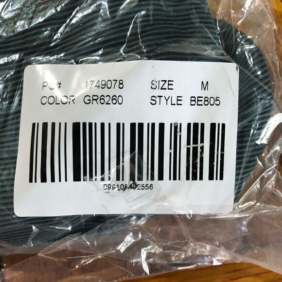 NWT J Crew Ribbed Curved Waist Cheeky String Bikini Bottom Green - M - Picture 9 of 9